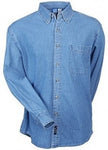 TBAH Denim shirt with Touched by a Horse logo