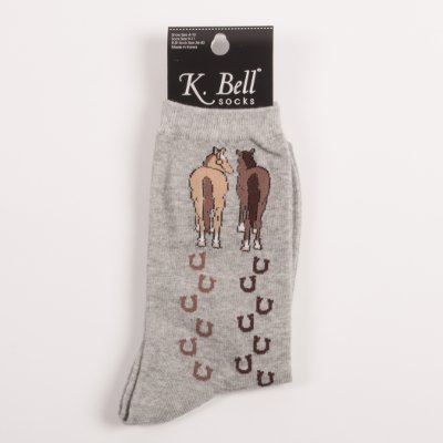 K.Bell Walking Horses Crew Socks