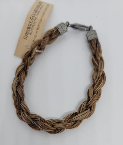 Cowboy Collectibles Rope Style Solid Tone Bracelet