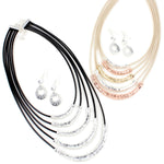 Cascade Necklace and Earring Set