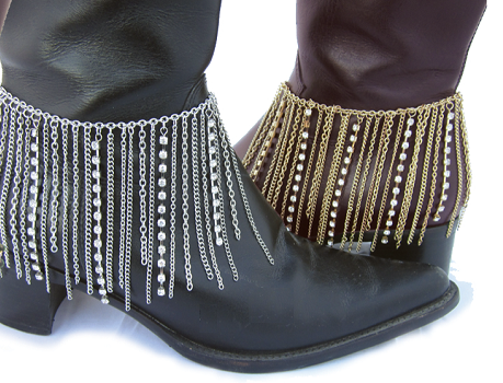 Rhinestone sales boot jewelry